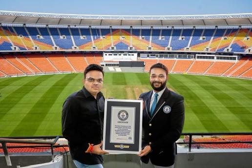 BCCI registered its name in the Guinness Book of World Records