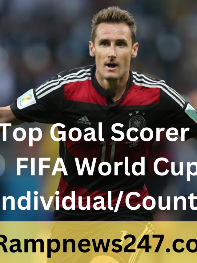 Top Goal scorer in Fifa World cup Individual